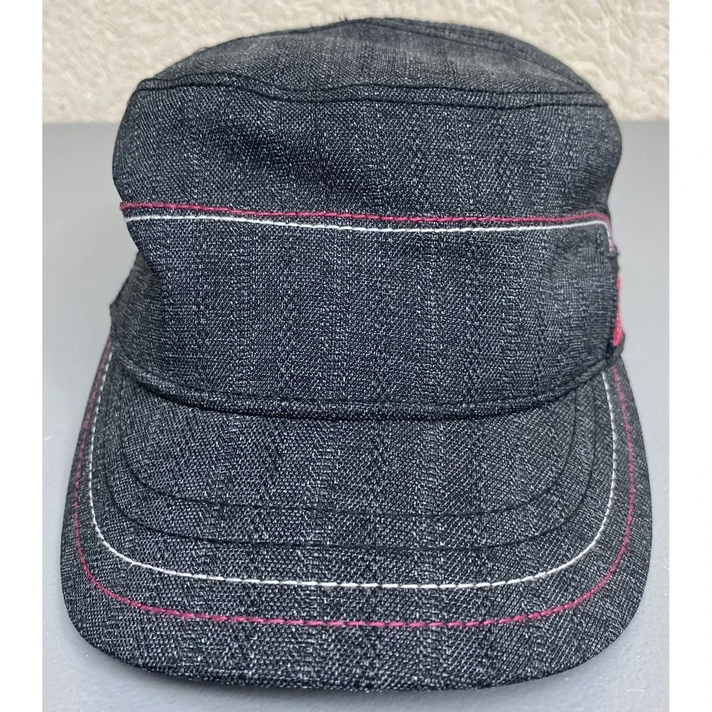 Adidas Women's Army Cap Hat Sparkle Glitter Gray Pink White Adjustable